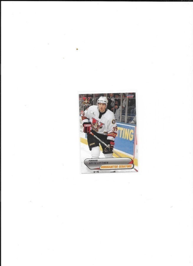 2006-07 Binghampton Senators #13 Arttu Luttinen HIFK farmi
