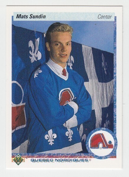 90-91 UD Rc Mats Sundin.