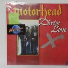MOTORHEAD - DIRTY LOVE EX+/M- RARE 1989 LP - pikkukuva 1