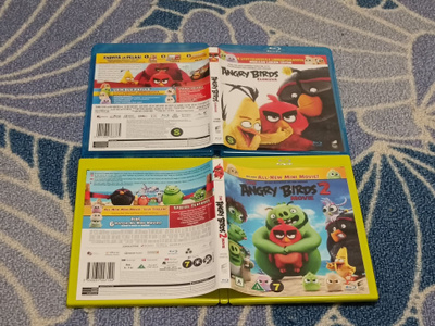 Angry Birds Elokuva 1 & 2 Blu-Ray