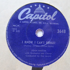 Dean Martin I Know I Can't Forget 10" single - pikkukuva 1