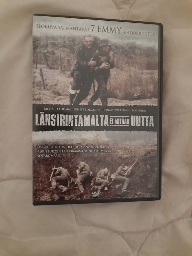 Länsirintamalta ei mitään uutta dvd