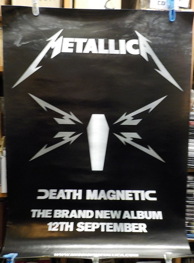 METALLICA - DEATH MAGNETIC PROMO JULISTE
