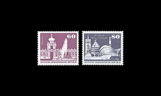 DDR 1919-20 ** Käyttösarja rakennuksia (1974)