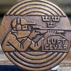 Ronssivärinen ammuntamerkki. Valmistajan leimalla. Halkaisij - pikkukuva 2