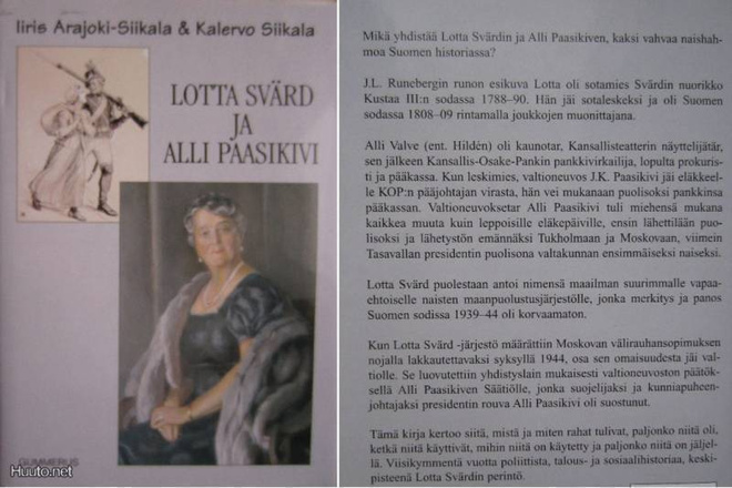 I. Arajoki-Siikala & K. Siikala: Lotta Svärd ja Alli Paasiki