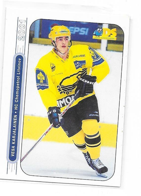 2000-01 DS #47 Vesa Karjalainen Vsetin ex- ÄSSÄT