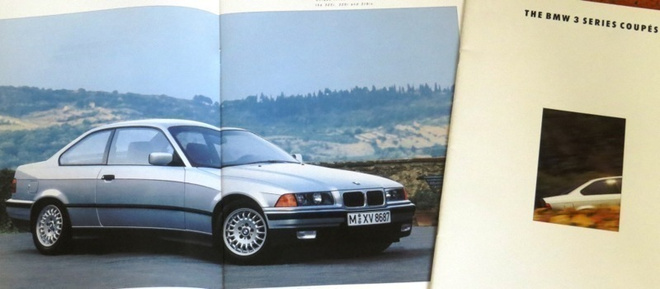 1992 BMW 3 Series Coupe esite - KUIN UUSI - 32 sivua