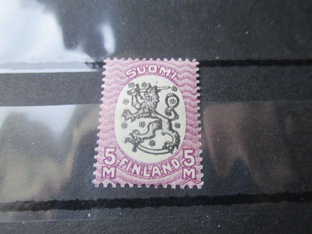 Saarisenmalli 5mk violetti/musta 1927