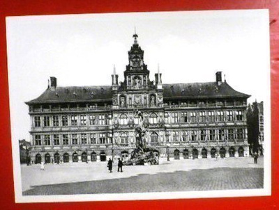 Antwerpen - Das Rathaus 1944