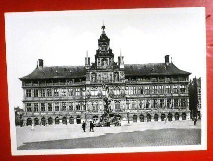 Antwerpen - Das Rathaus 1944