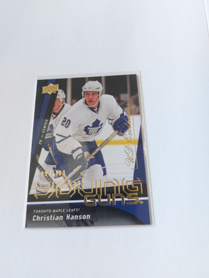 2009-10 Upper Deck Exclusives #246 Christian Hanson YG /100