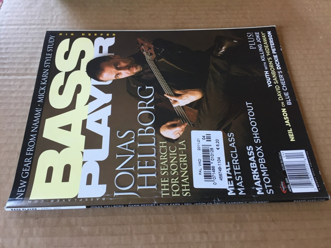 BASS PLAYER MAGAZINE 4/2011 HYVÄ