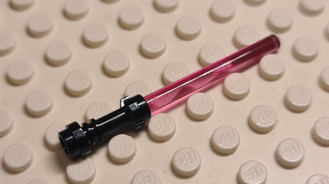 Lego Pinkki Valomiekka  ( Star Wars )