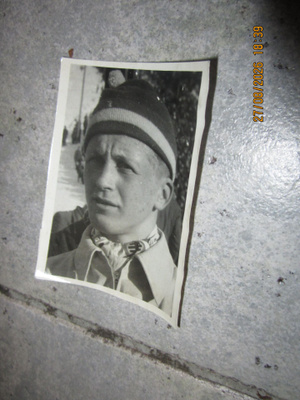 Tauno Luiro - Aito vanha valokuva / keräilykortti 1950-luku