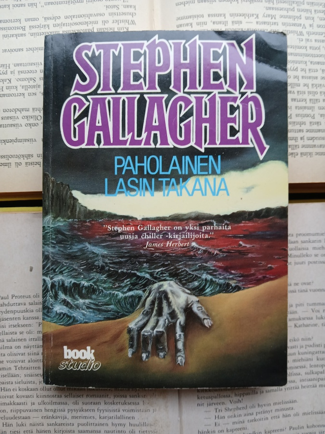 Stephen Gallagher - Paholainen lasin takana (nid.)