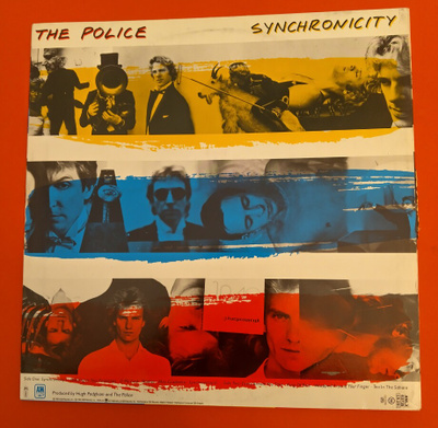 POLICE - yhtyeen vanha LP - levy.