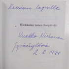 Vuokko Niskanen : Hiekkalan lasten ilonpäivät (signeeratt... - pikkukuva 3