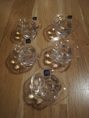 5x ARABIA Lumme kynttilänjalka