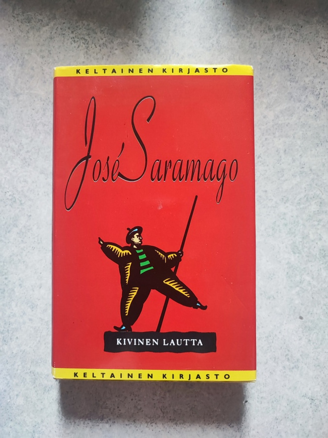 Kivinen lautta Jose Saramago