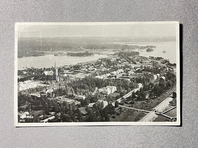 Nurmes ilmakuva 1949