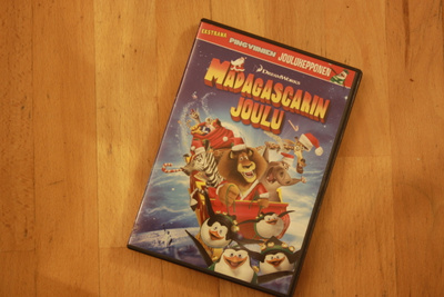 Madagascarin joulu DVD