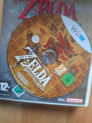 Wii U Zelda Breath of the Wild pelilevy