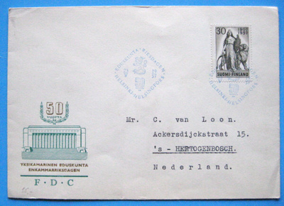 FDC-Eduskunta 50 vuotta 23.5.1957 (100)