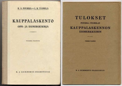 Kauppalaskento: Oppi- ja esimerkkikirja +Tulokset (1941)