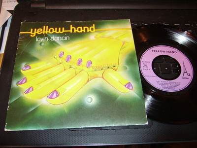 7" single : Yellow Hand : lovin dancin ( sis. postikulut )