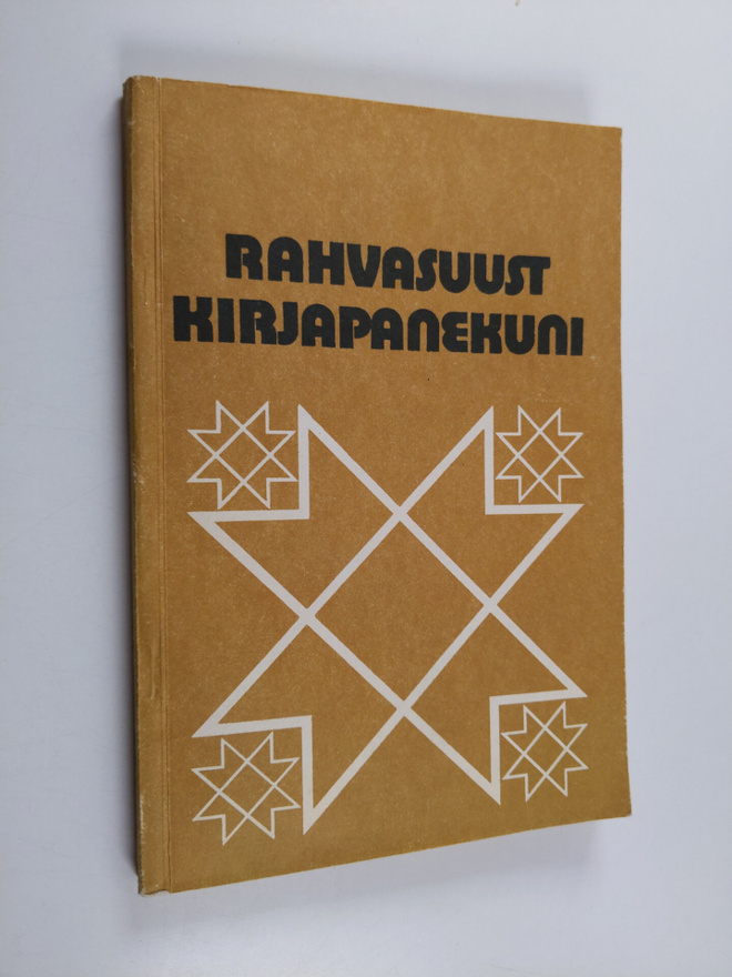 Ulo Tedre ym. : Rahvasuust kirjapanekuni - uurimusi rahva...