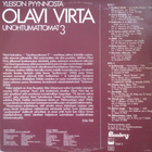 OLAVI VIRTA: Unohtumattomat 3 * FIN 1977 - pikkukuva 2