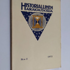 Historiallinen aikakauskirja n:o 2/1972 - pikkukuva 1