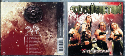TERÄSBETONI . CD-LEVY . METALLITOTUUS ." JARKKO AHOLA"