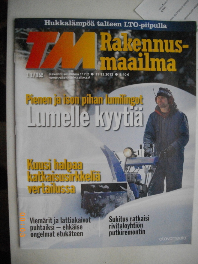 Tekniikan Maailma - Rakennusmaailma 11/2012 (24.3)