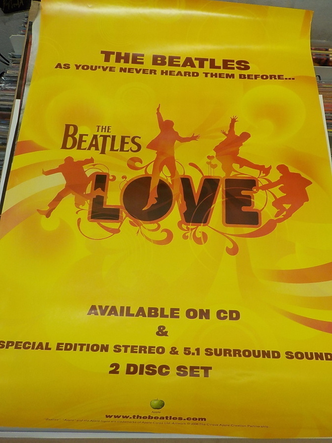 BEATLES - LOVE PROMO JULISTE (W)