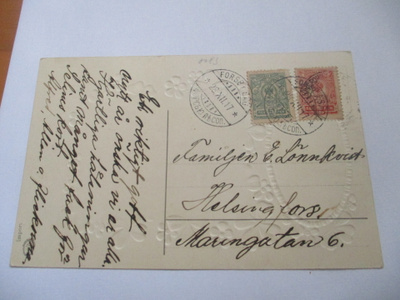 1917 Forsby såg venäläisleima kortilla