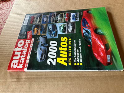 AUTO MOTORSPORT AUTO KATALOG 2000 HYVÄ