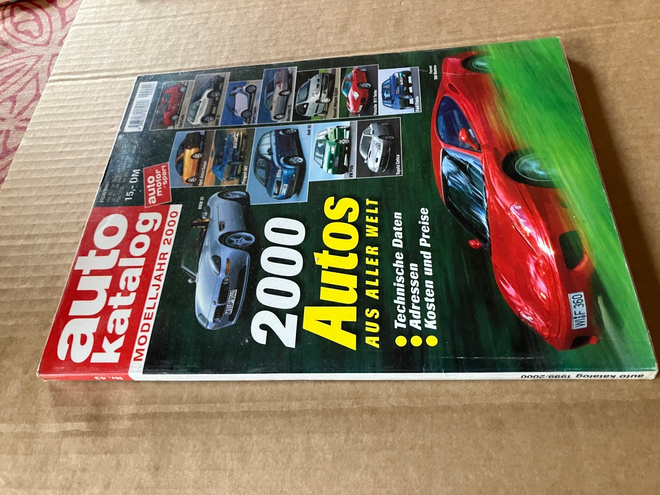 AUTO MOTORSPORT AUTO KATALOG 2000 HYVÄ