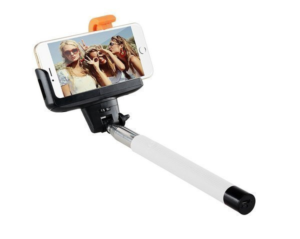 i-mee Rolipod Selfie-varsi, Bluetooth, 1m, iOS/Android, valk