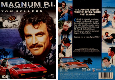 MAGNUM P.I. Kausi 1 - DVD boxi