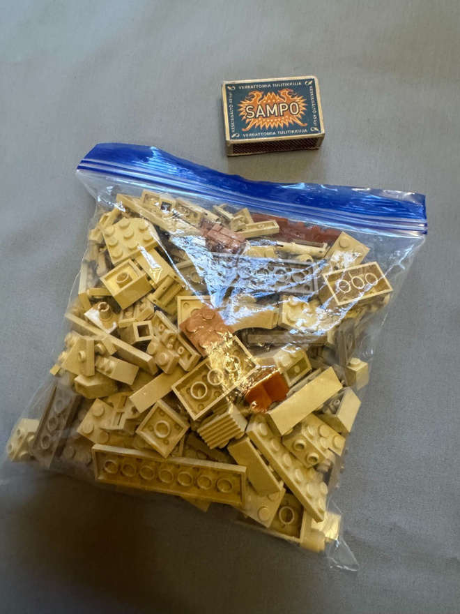 Vaalean ruskeat legopalat