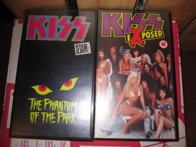Kiss – The Phantom Of The Park ja Kiss – Exposed VHS
