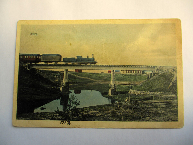 Aura juna sillalla np 1917