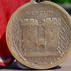 Vedunin taistelusta mitali 1916,  WW1. Halkaisija - 30 mm. - pikkukuva 5
