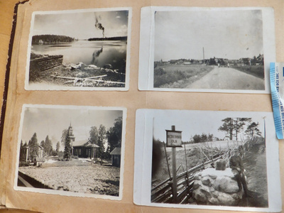 28 VANHAA Sotilas Valokuvaa Suojärvi Luov Karjala 1930-l