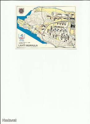 Lahti: Mukkulan kartta (Veteran World Cup 1983)