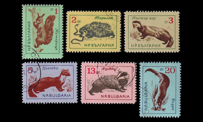 Bulgaria 1377-82 o Eläimet (1963)