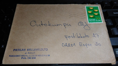 Pasilan Kellohuolto firmakuori 26/6