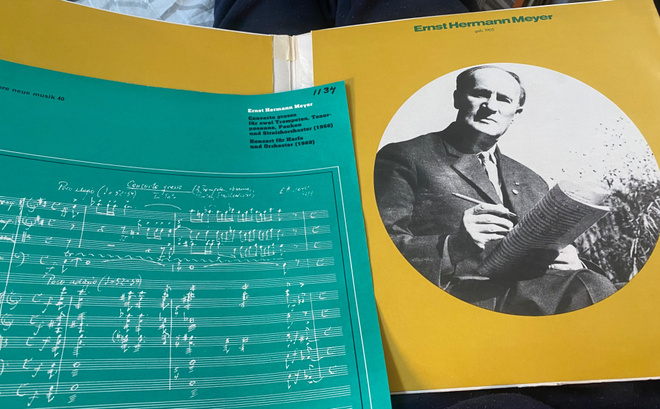 Ernst Hermann Meyer DDR 1969 LP